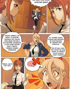 Chainsaw Man Hentai: Sexo só de garotas