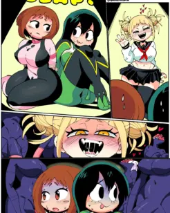 Boku no Hero Pornô: Meninas de fogo